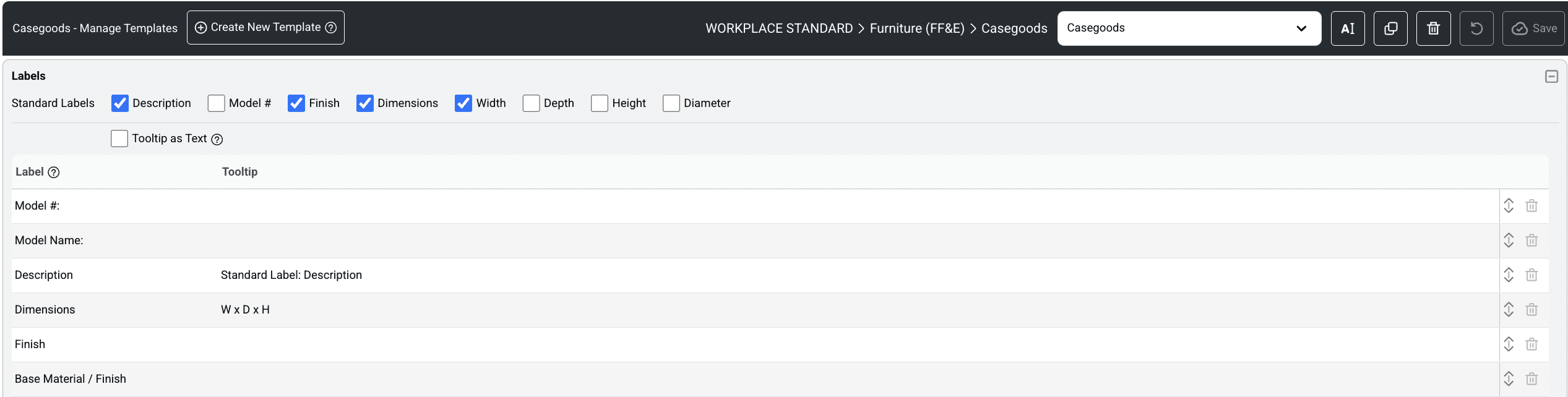 Data Templates