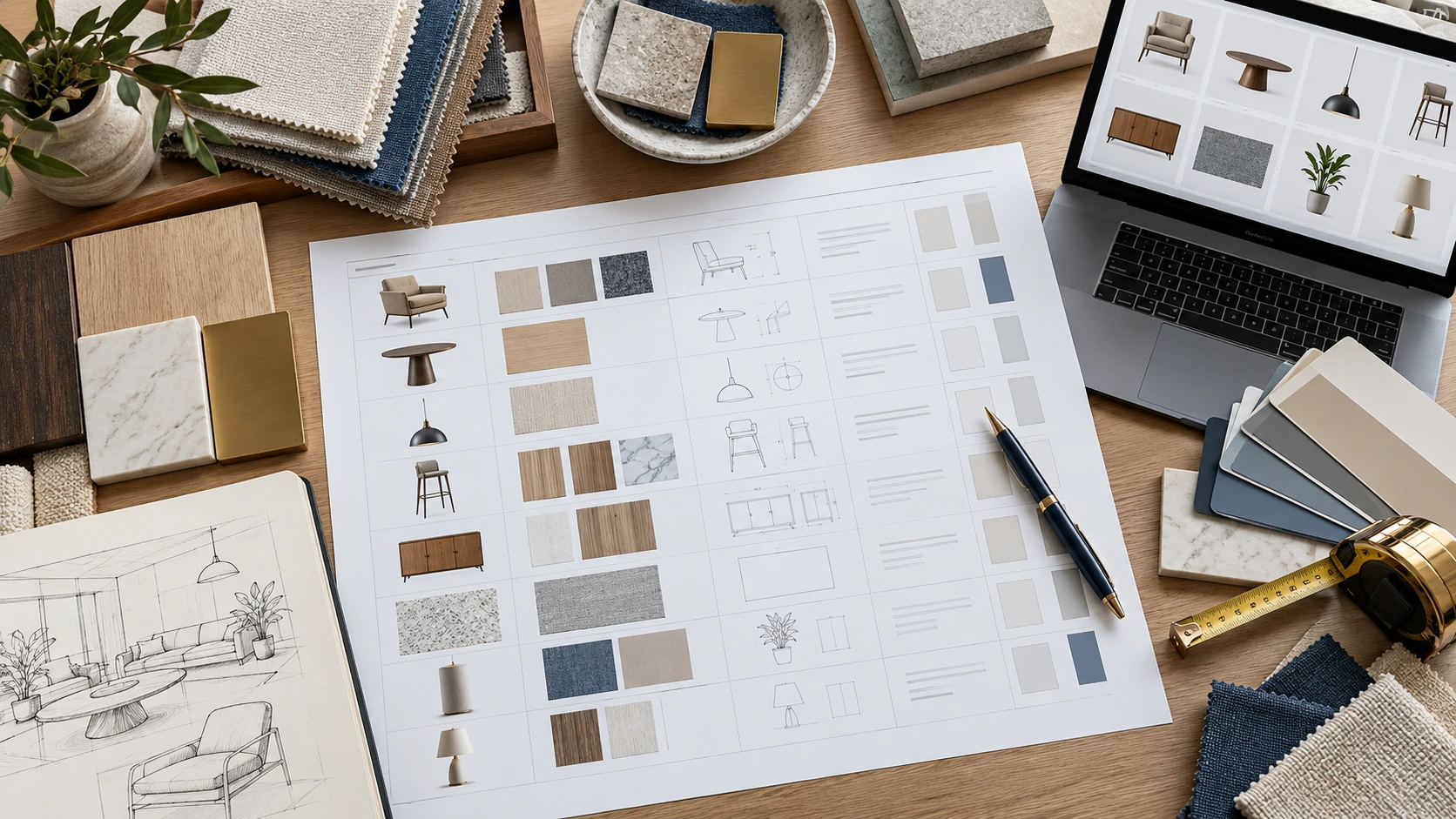 How to Create an FF&E Specification Sheet: Step-by-Step Guide